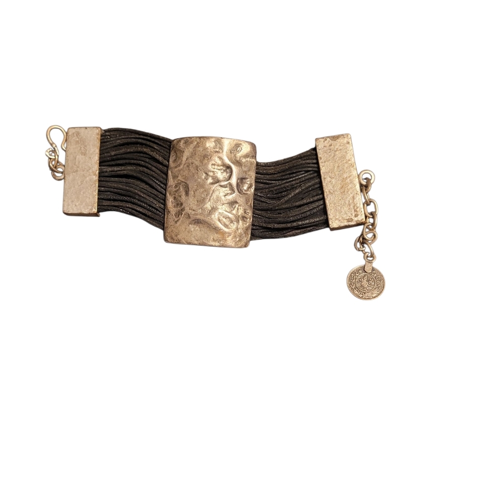 SILVER and Black Women's Bracelet